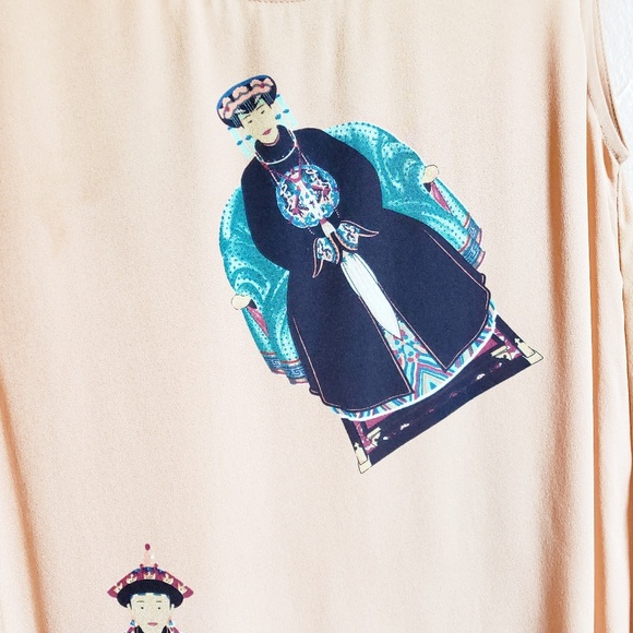 Vintage 100% Silk Harari Slit Maxi Tank Dress - Picture 6 of 7